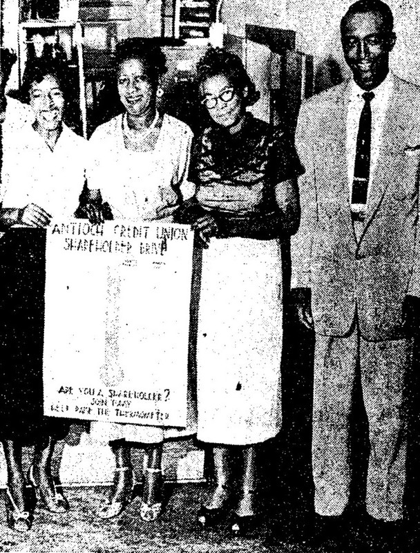 Antioch Credit Union, 1955