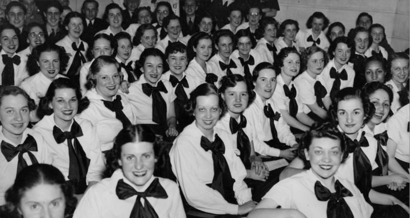 Glenville High School Choir, 1937