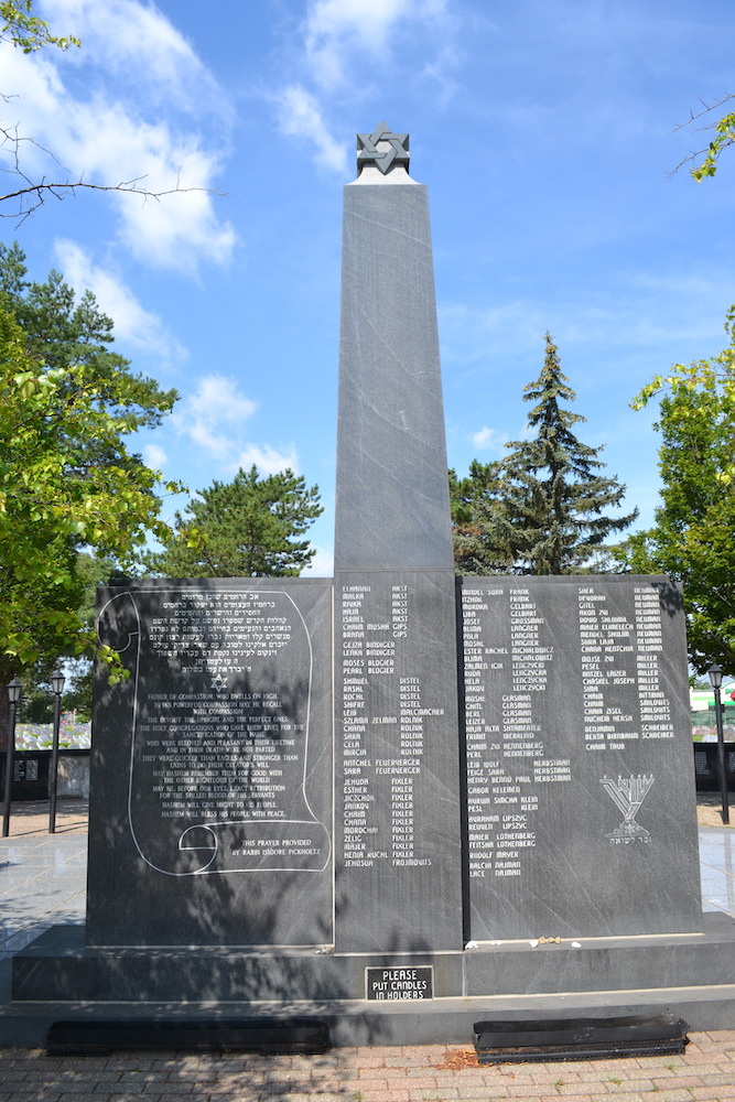 Back of Original Monument