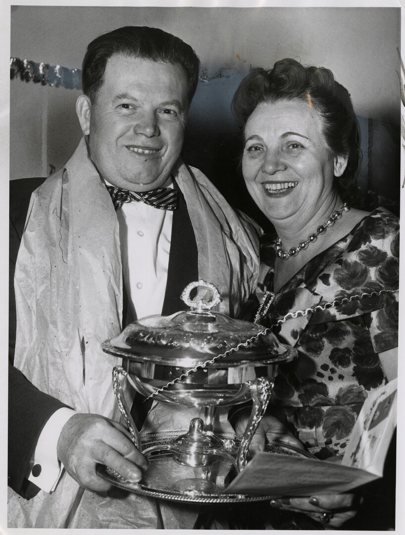Ted and Cornelia Miclau, 1959