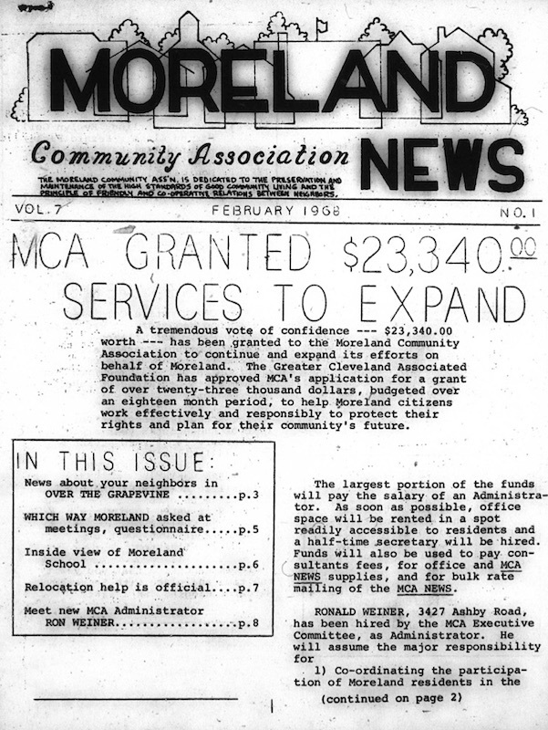 MCA Funding, 1968