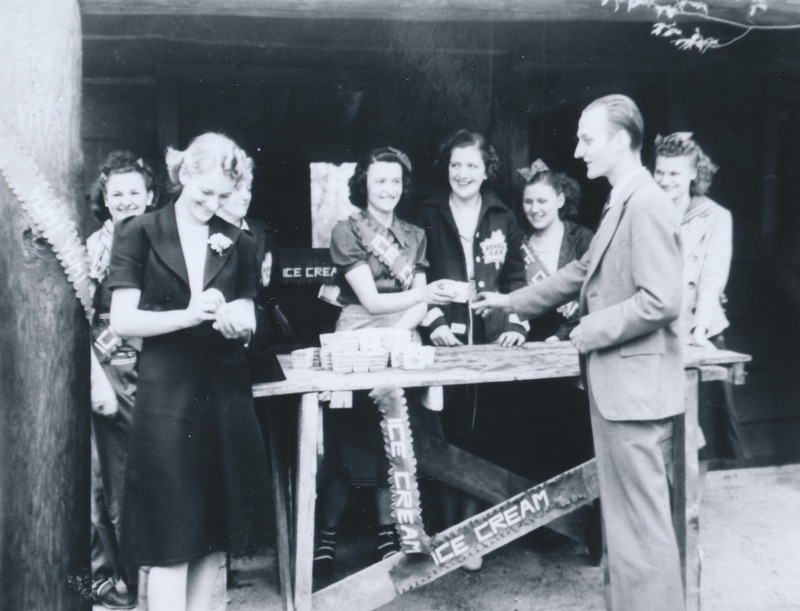 Dedication of University Settlement Camp, 1939