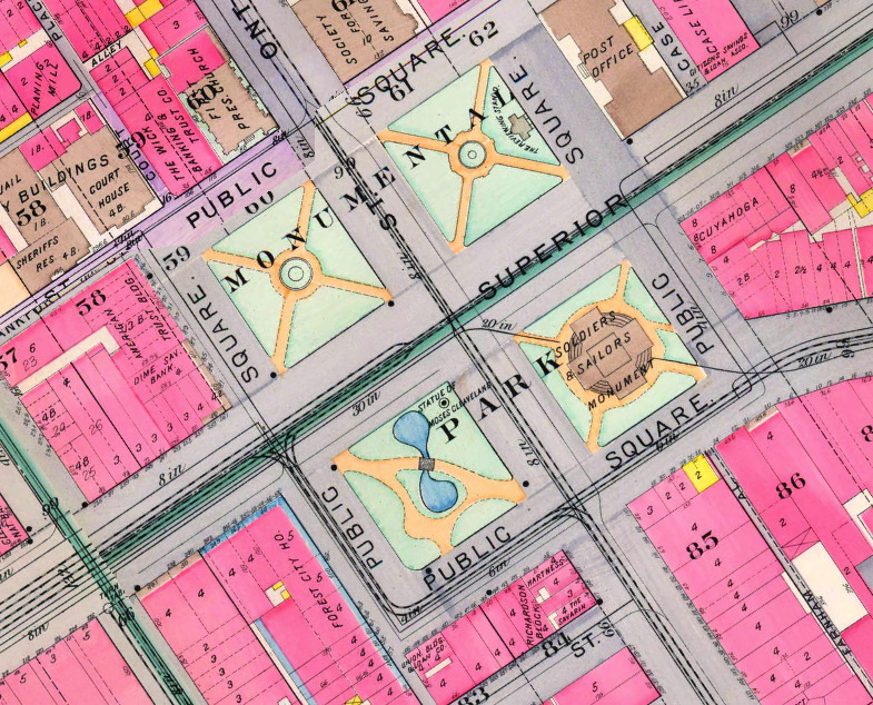 Rouse Block Mapped in 1898