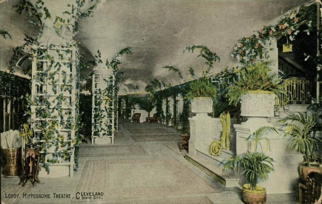 Greenery in Hippodrome Lobby