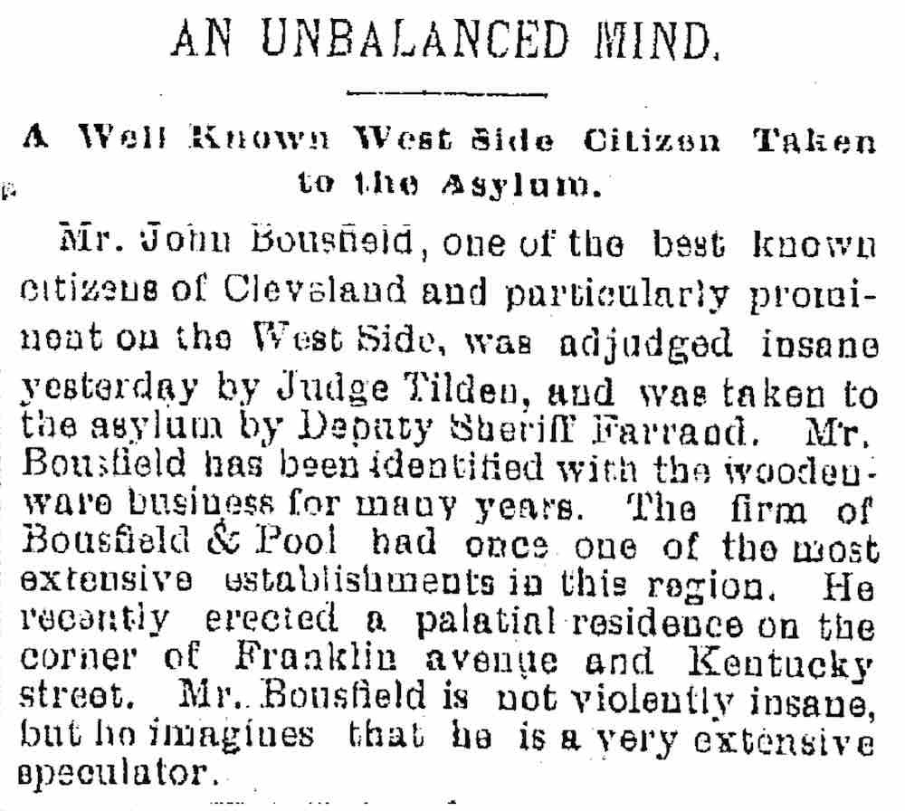 "An Unbalanced Mind"