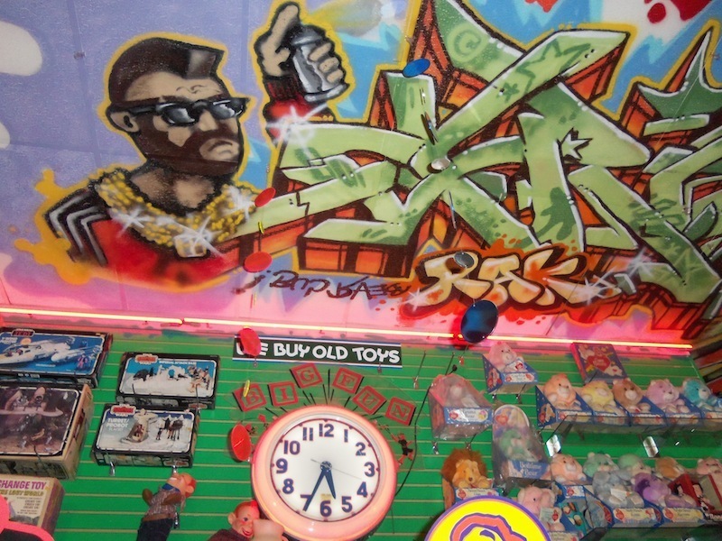 Graffiti Ceiling
