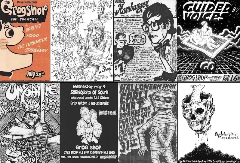 Grog Shop Fliers