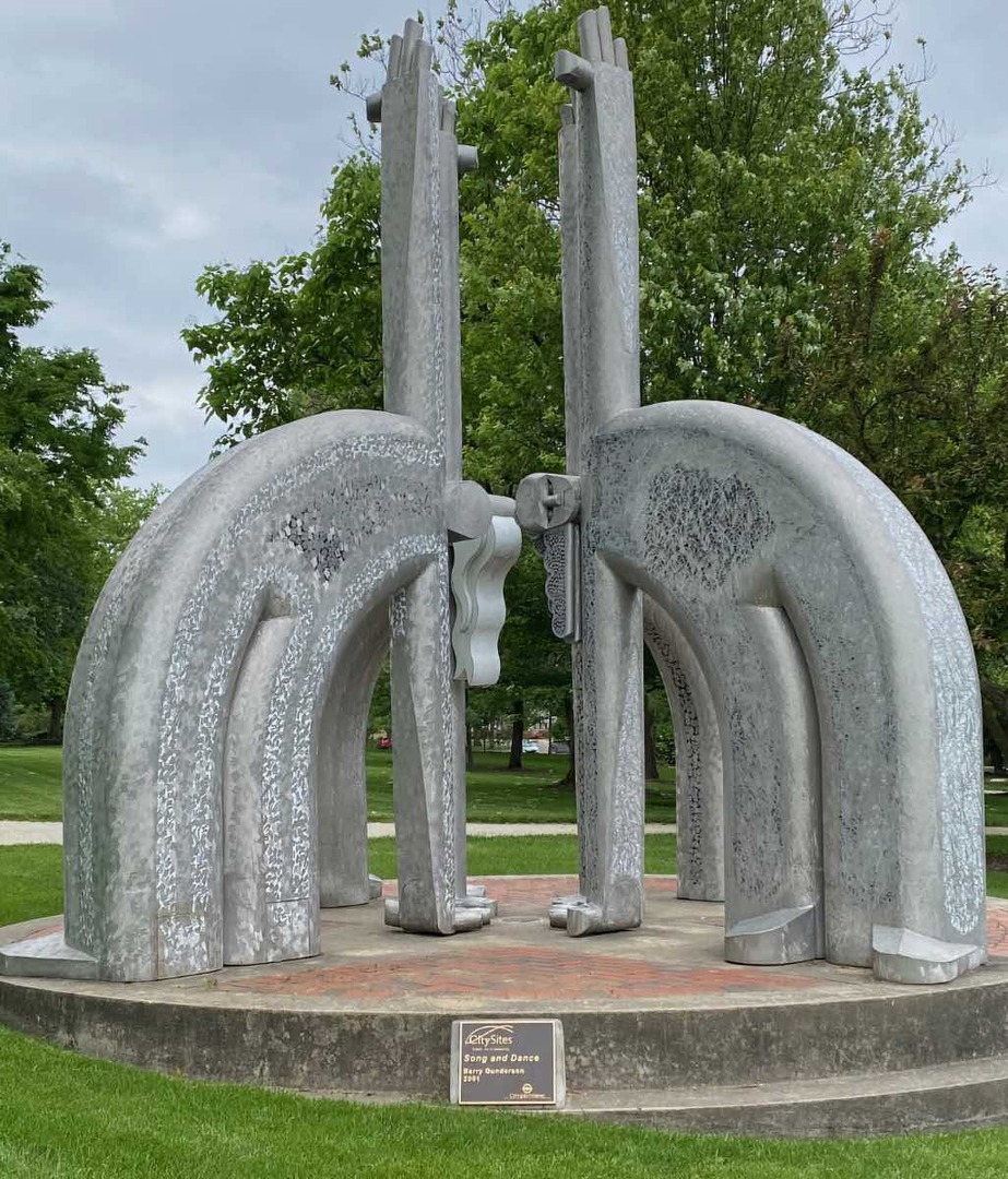 Counterpart to the PEACE Arch in Kettering, OH