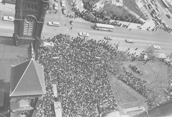 Martin Luther King Jr. Memorial Service, 1968