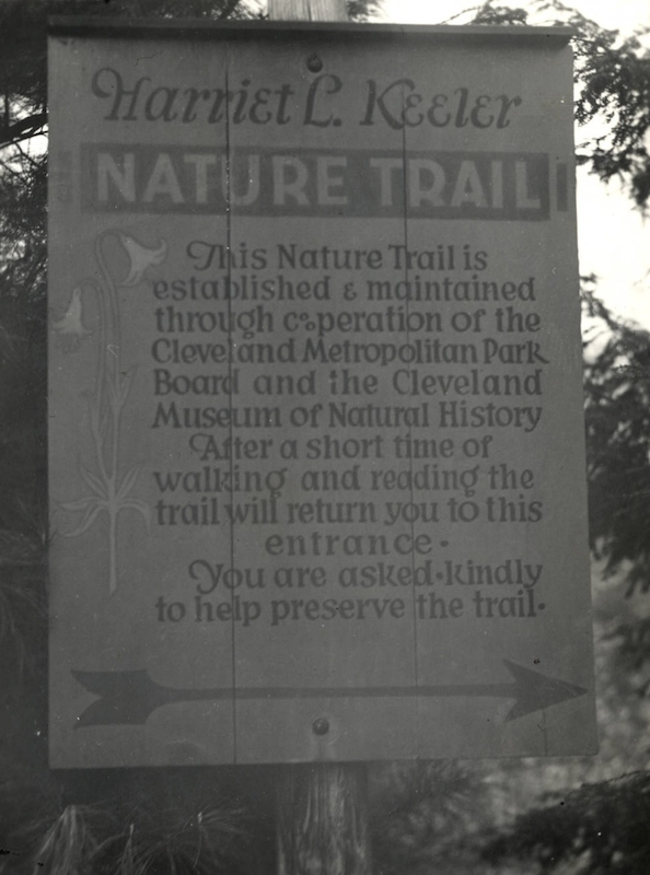 Harriet Keeler Nature Trail, ca 1936