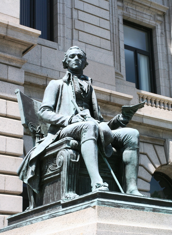 Alexander Hamilton Statue, 2009