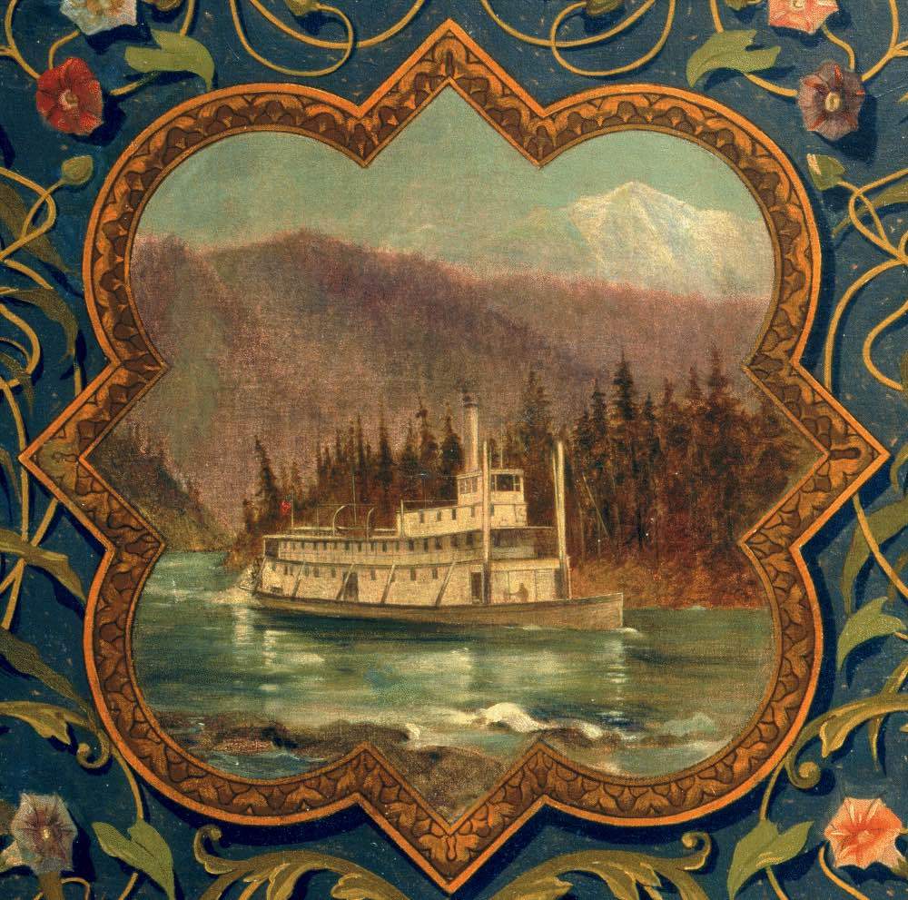 Steamer Post, Tanana River Alaska
