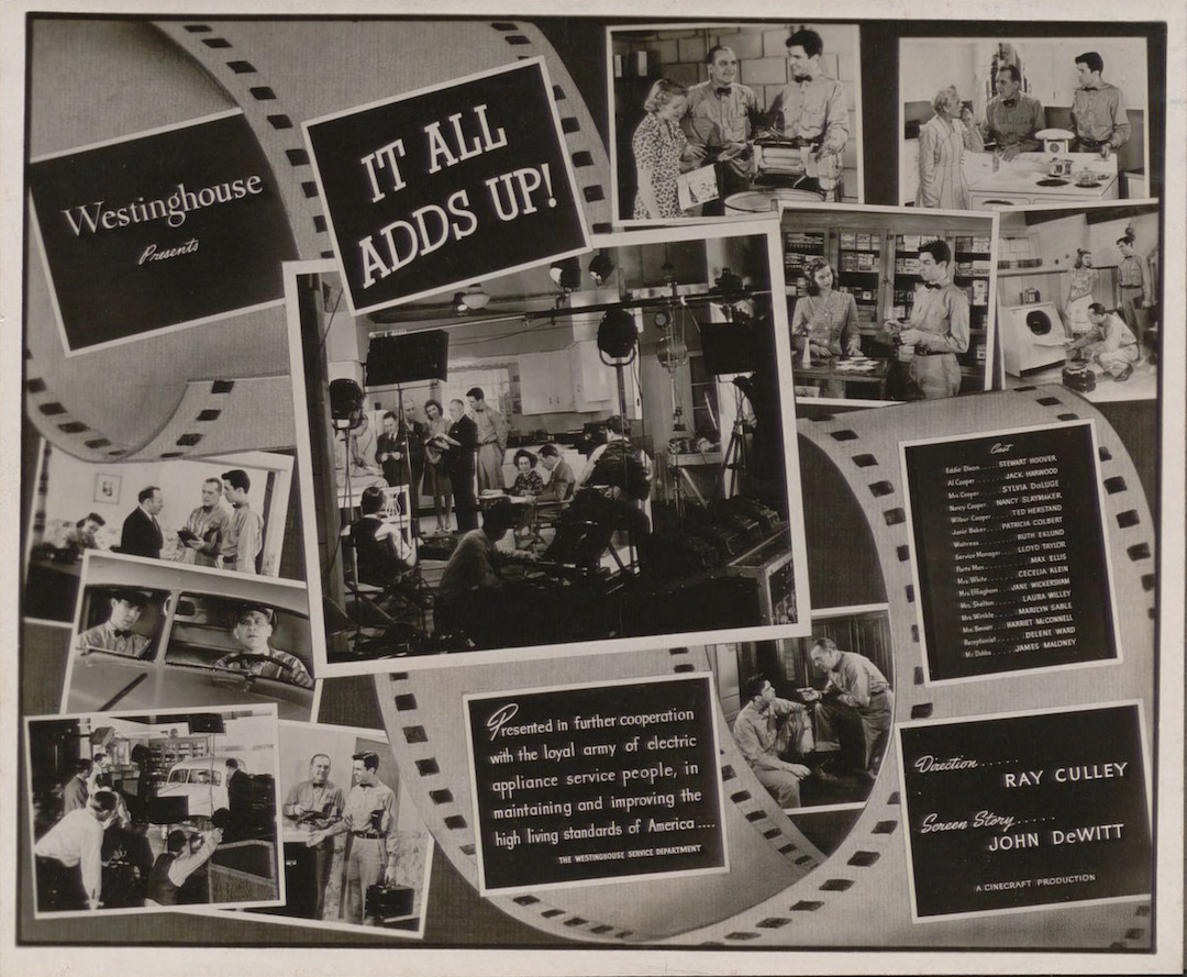 "It all adds up." (1945)
