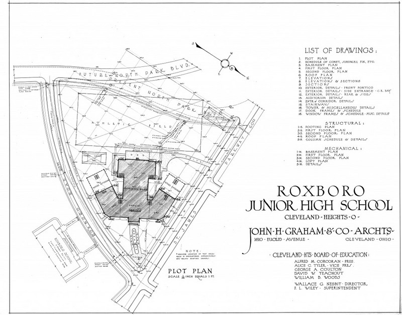 Jr. High Plans, 1925