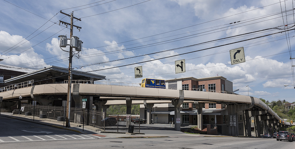 People Mover in Morgantown, WV, 2015