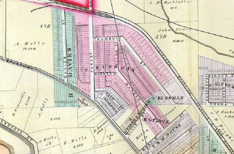 Cleveland map 1874