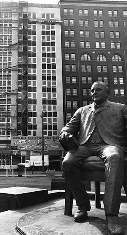 Tom Johnson Statue