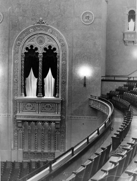 A Balcony at Music Hall