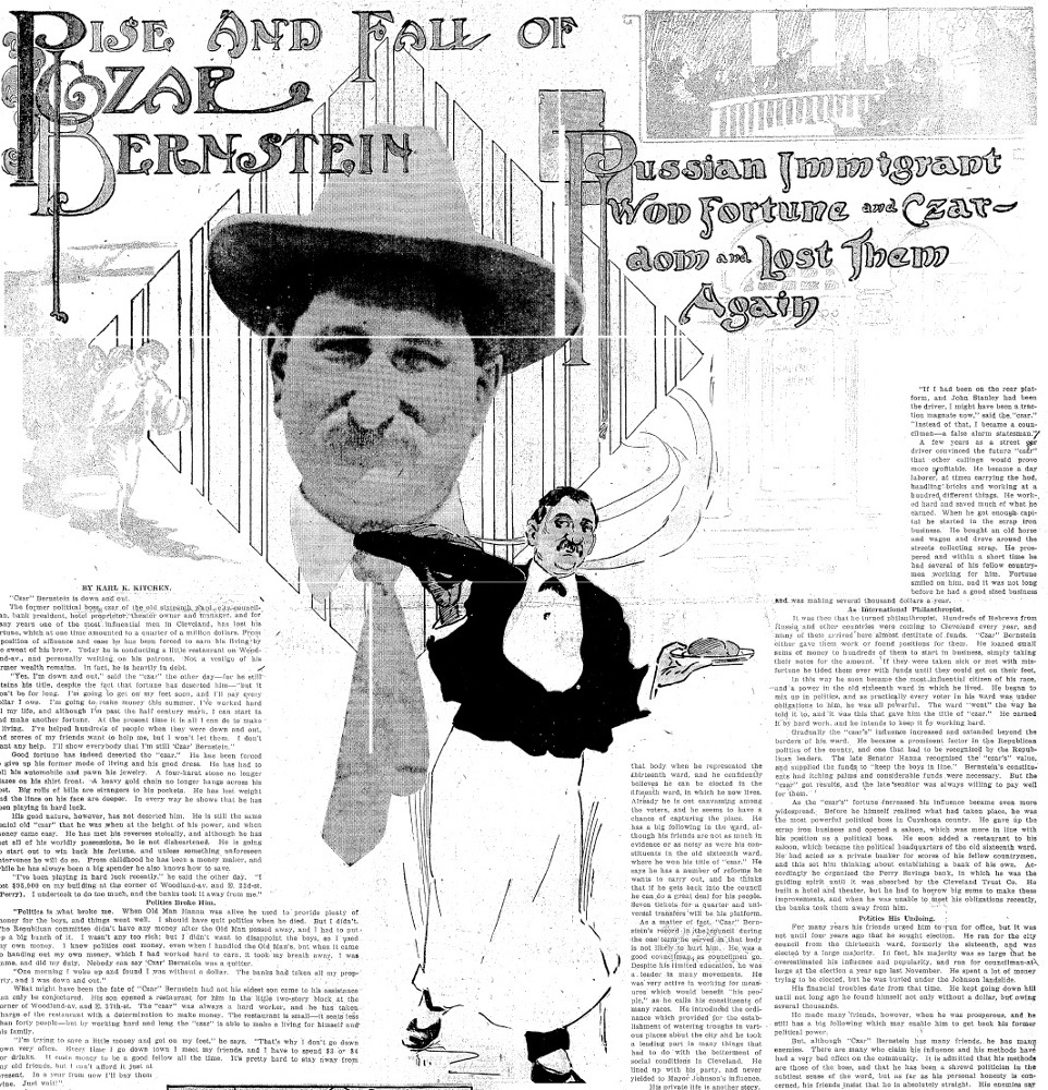 Harry "Czar" Bernstein (1856-1920)
