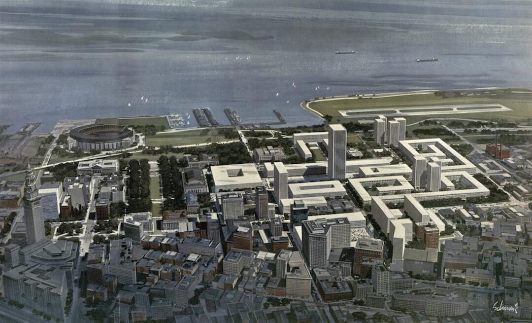 Rendering of Erieview Plan