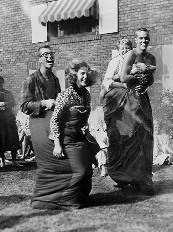 Sleeping Bag Race, 1960