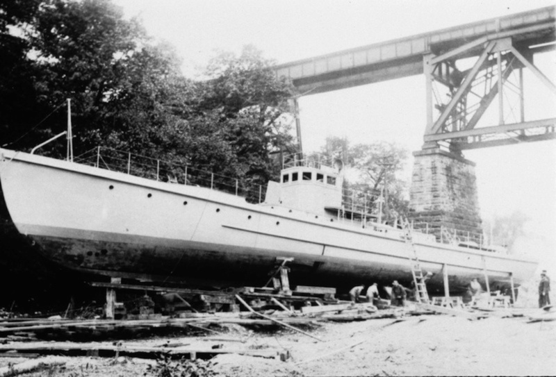 Shipbuilding along the Great Lakes