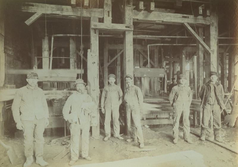Deerlick Oil Stone Company Factory, 1909