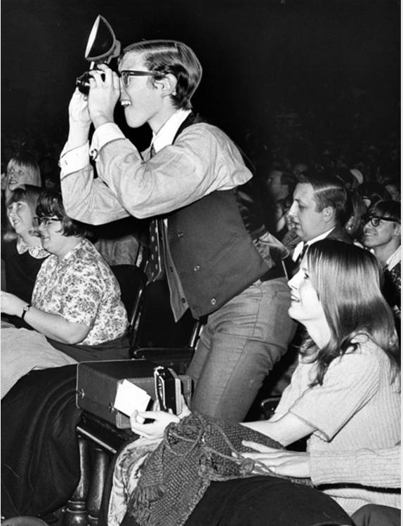 Young Photographer at Public Hall, 1967