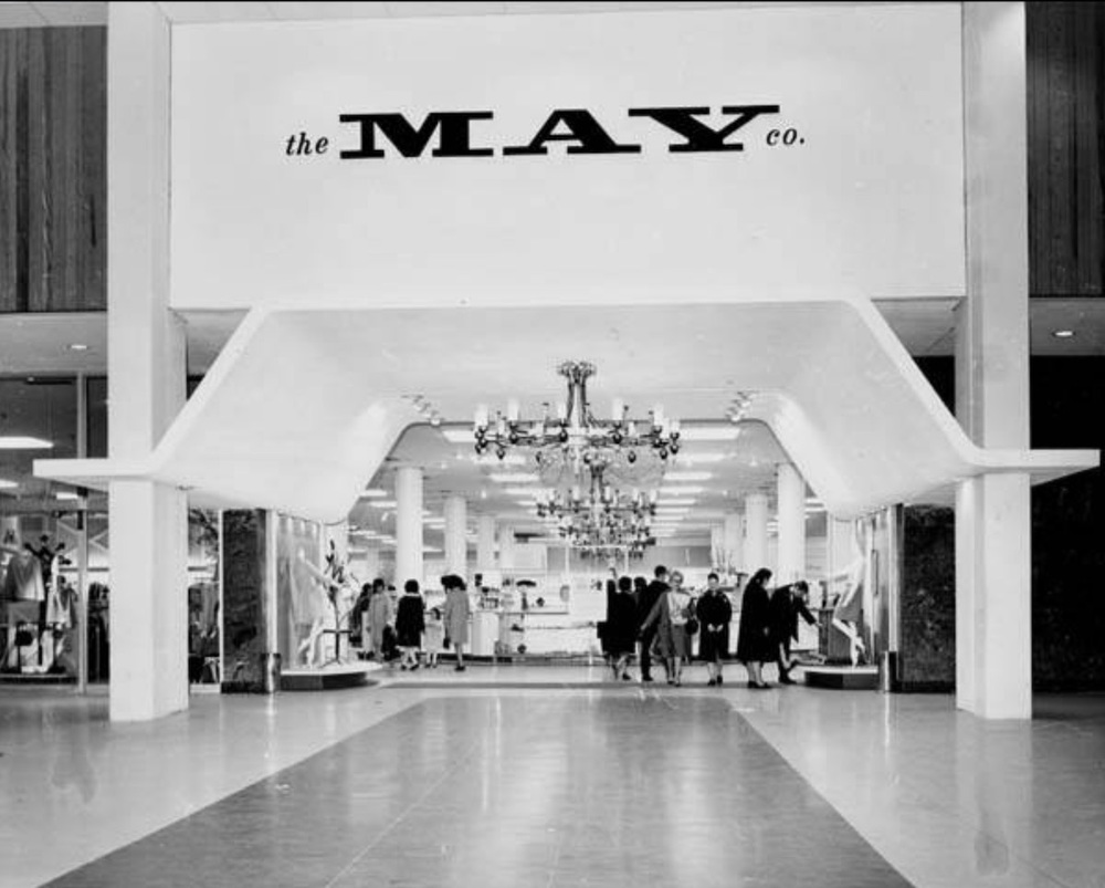 Entrance to May Co.