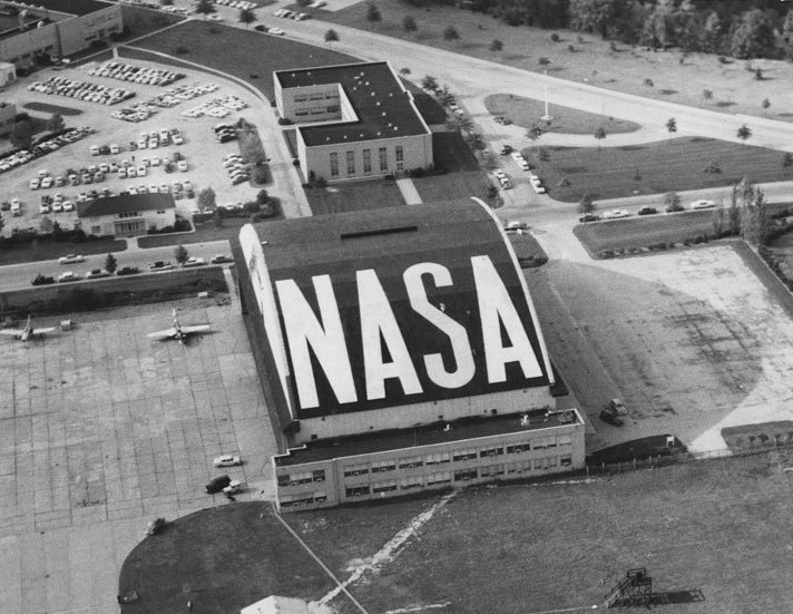 Aerial View of the Lewis Center, 1958