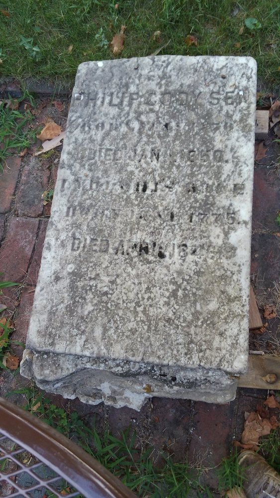 Philip and Lydia Cody Gravestone