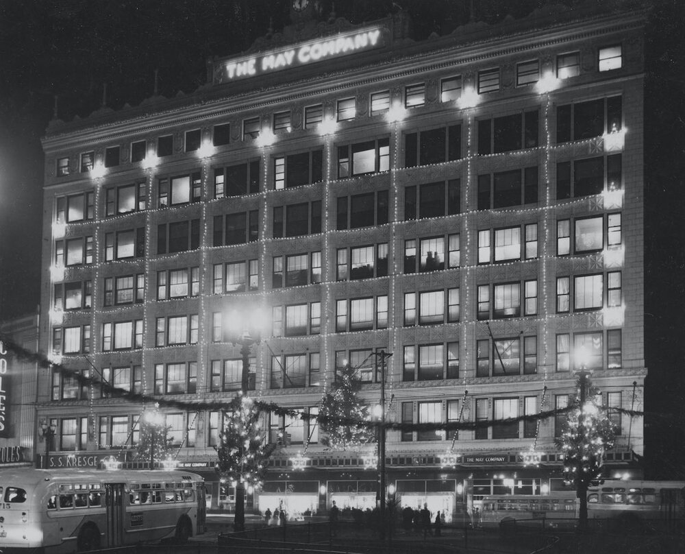 The Store at Christmas in the 1950s