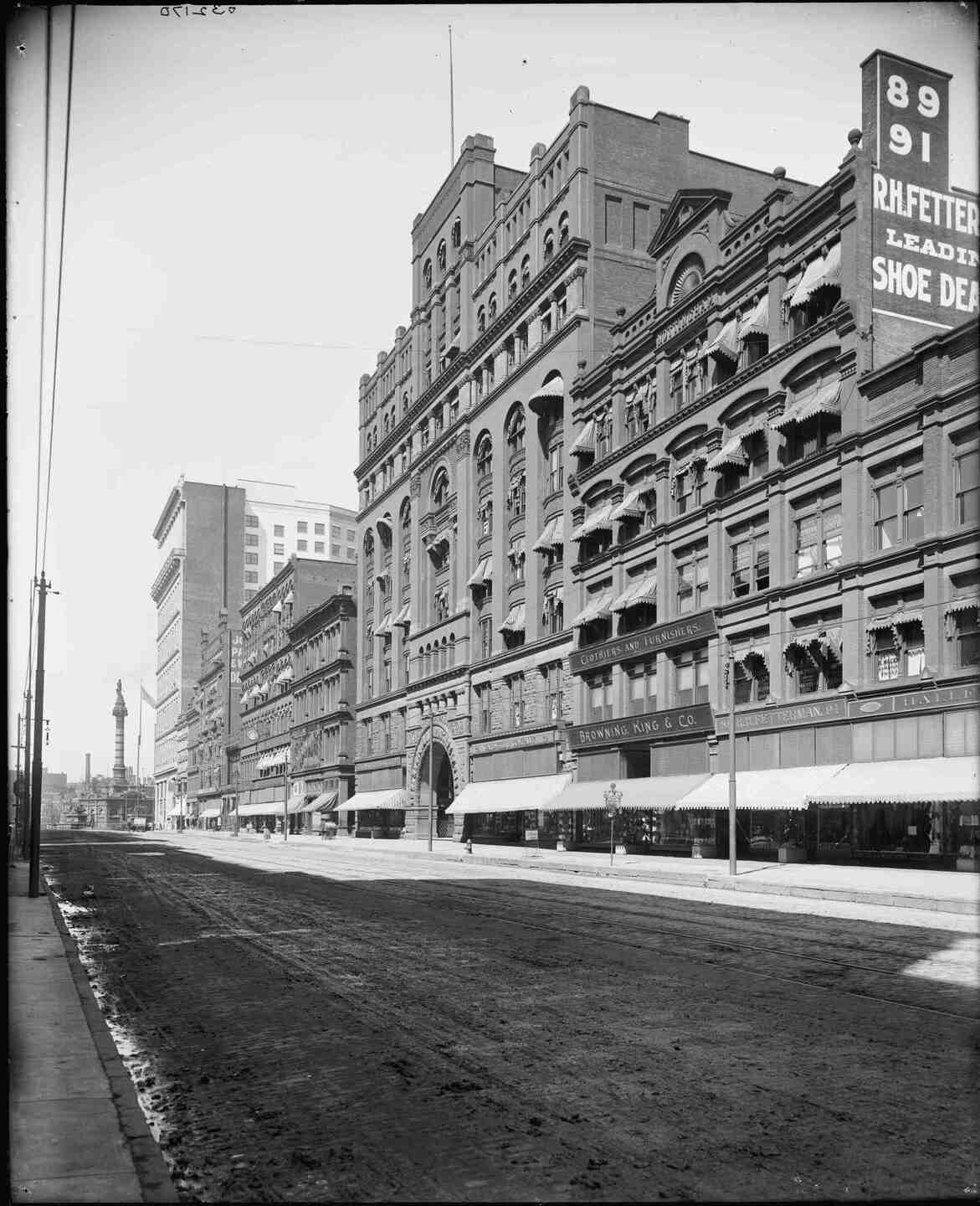 South Face of Arcade, ca. 1900