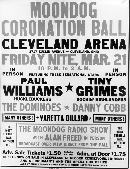Moondog Coronation Ball, March 1952