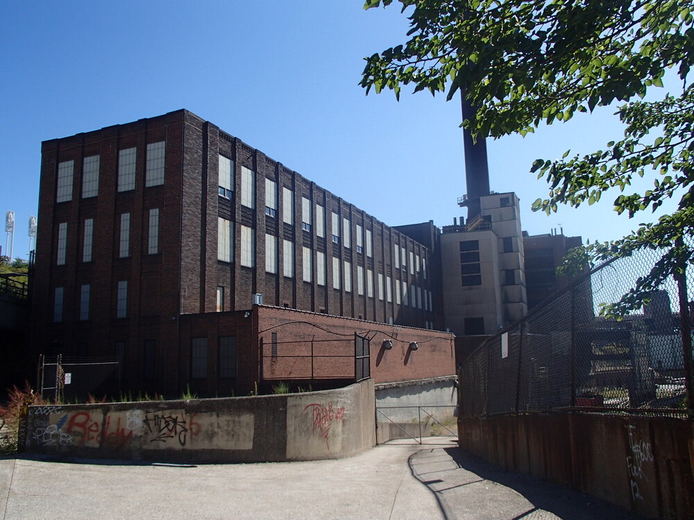Remains of the Canal Road Power Plant, 2021