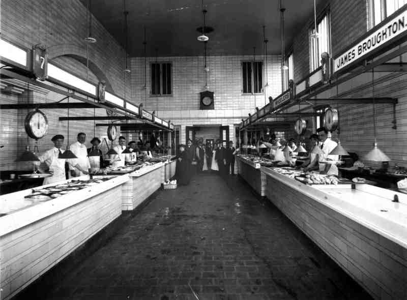 Fish Stalls, ca. 1920s