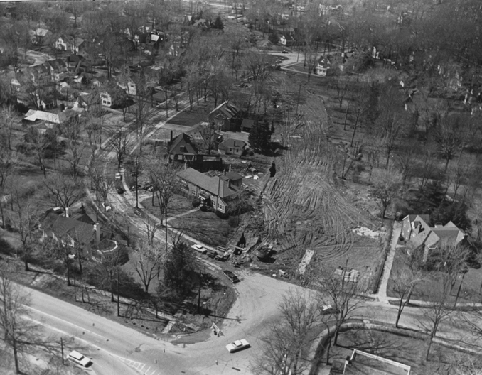 Ariel View of Clifton Boulevard Extension