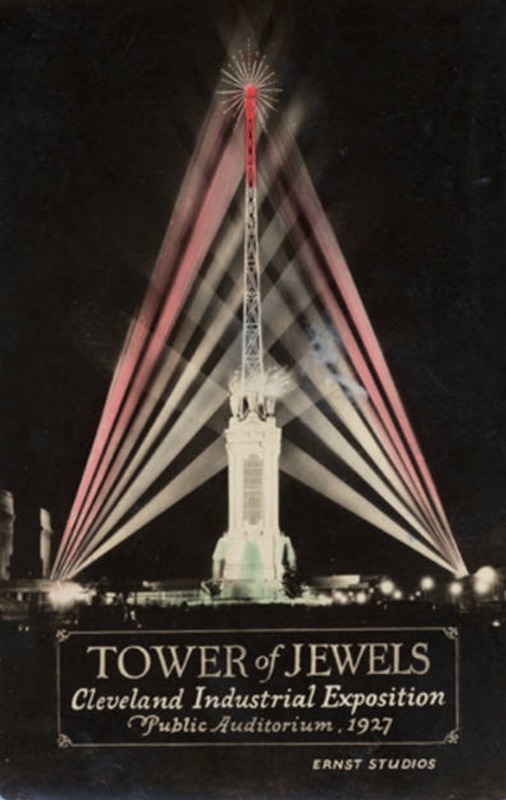 Tower of Jewels at 1927 Exposition
