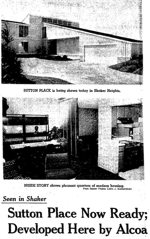 Sutton Place Open House, 1971