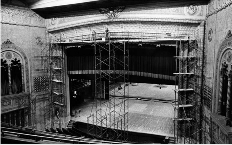 Repairing the Proscenium in Public Auditorium