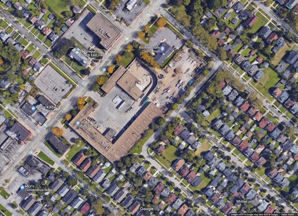 Aerial View of Service Center