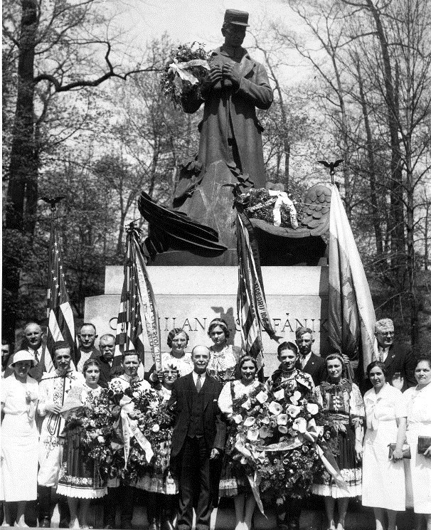 The Milan Stefanik Statue