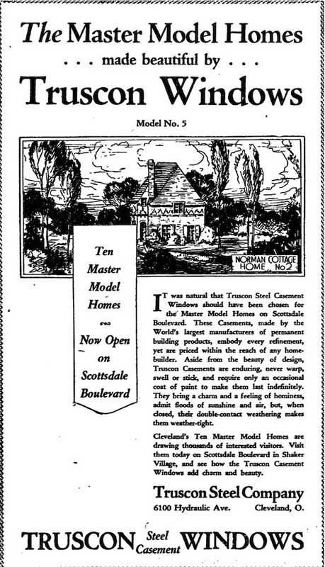 Truscon Windows Ad, 1928