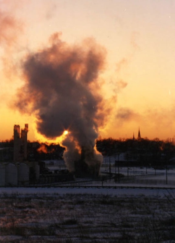St. Michael's Seen from Steel Mills
