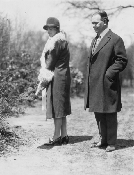 Hollywood Star Plants a Tree, 1926