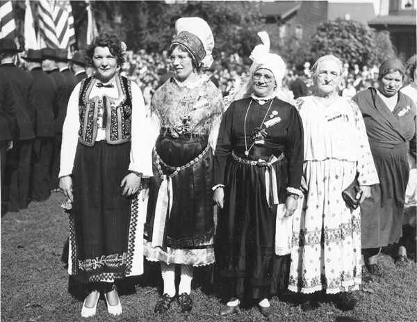 Women at Garden Dedication, Sep. 1935