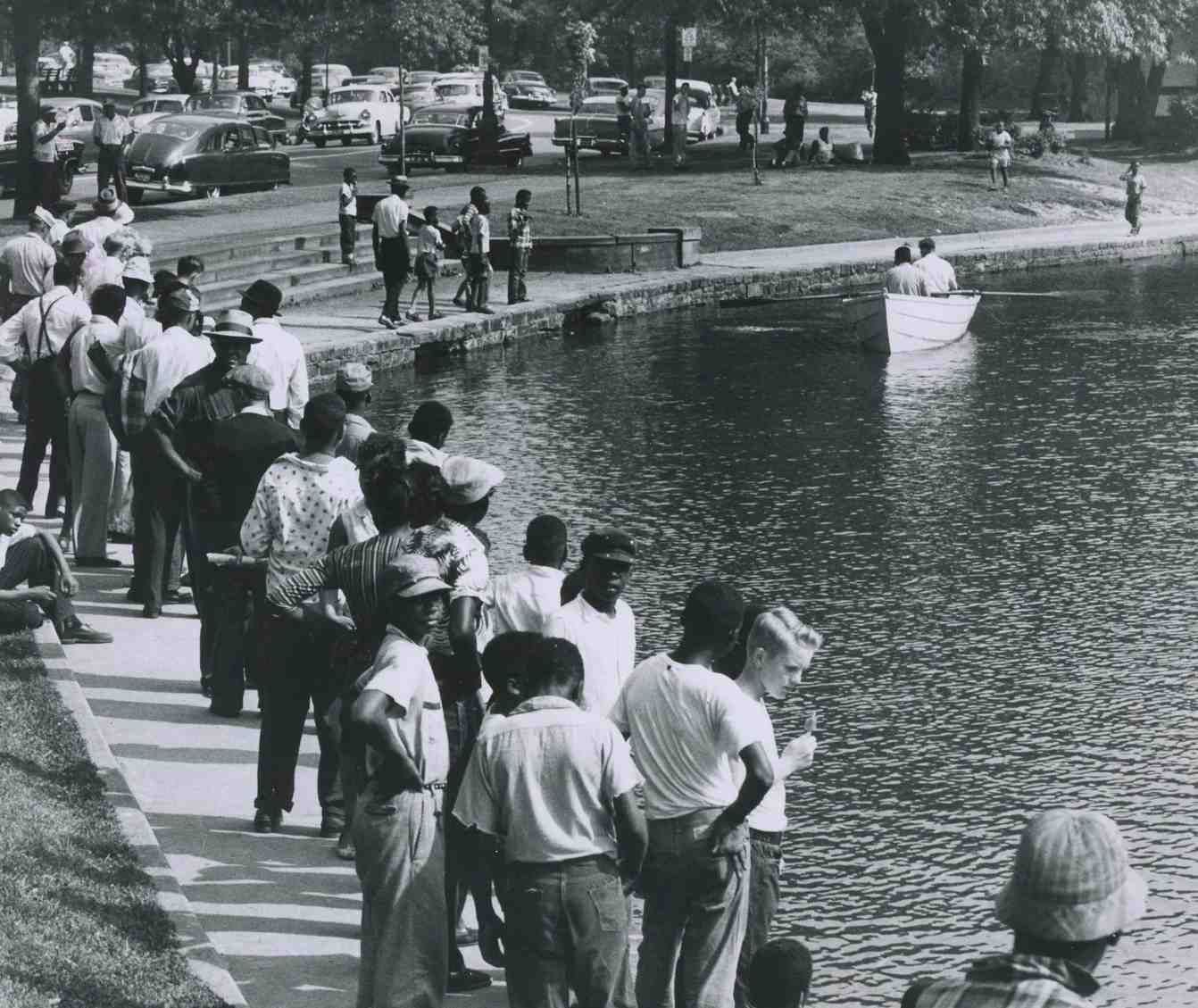 Rockefeller Park Lagoon, 1956