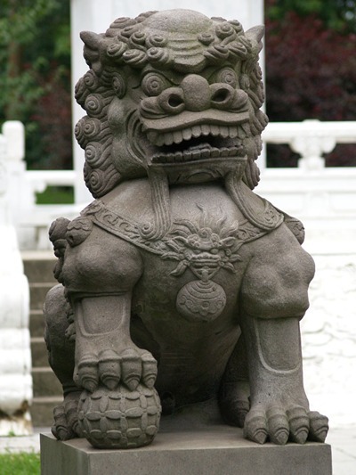 Dragon Stands Guard