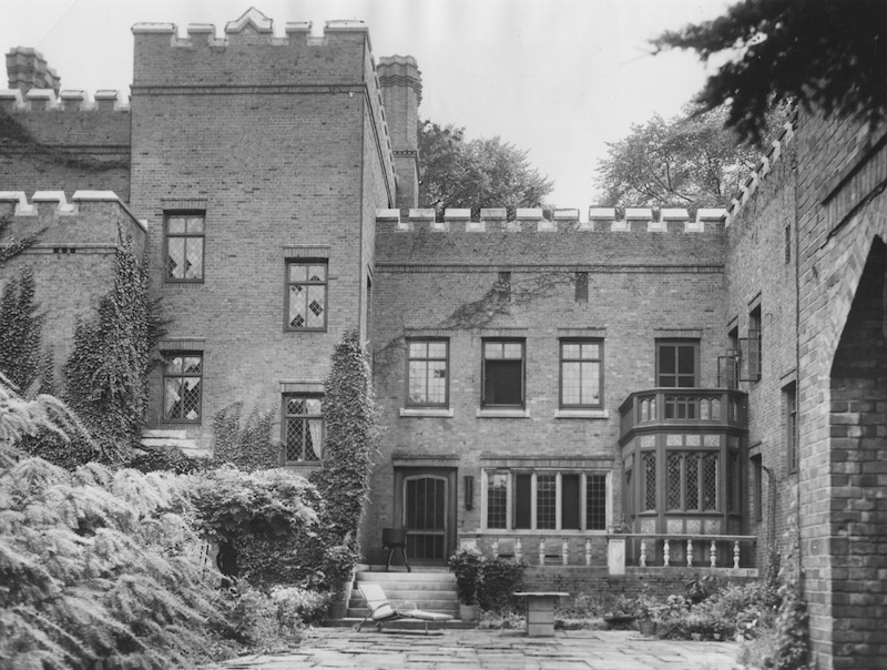 Rear View of Briggs Estate, 1958