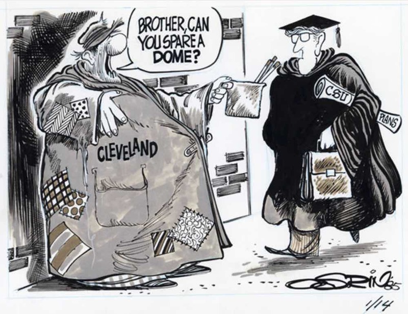 Domed Stadium Cartoon, 1985